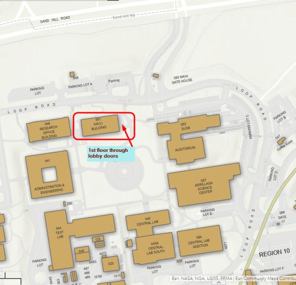 Kavli Auditorium Map